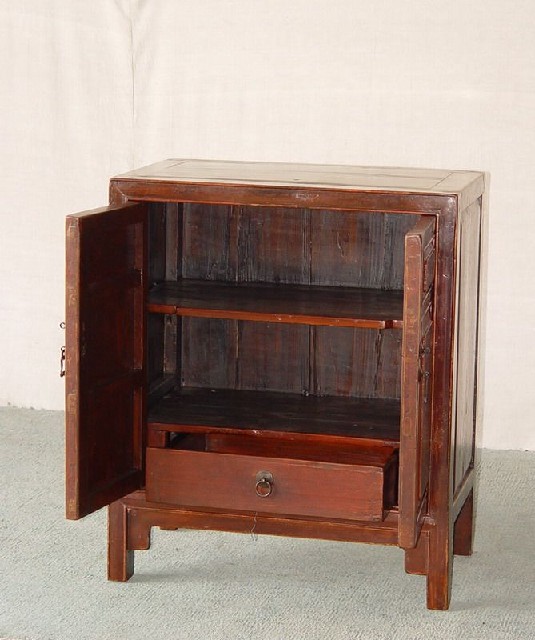 描金二门小柜|Gold-painted/gilt small cabinet w/ 2 doors