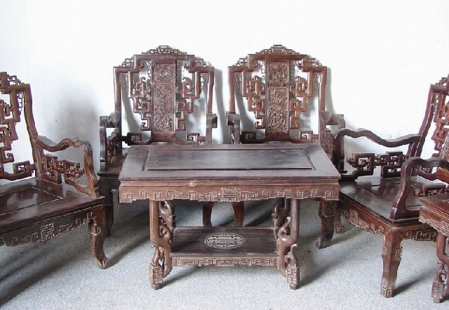 茶桌带椅凳|table and chair