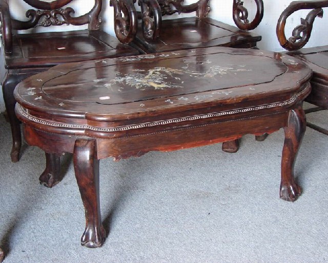 茶桌带椅|table and chair