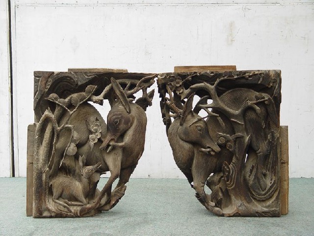 瑞兽牛腿工厂|Carving