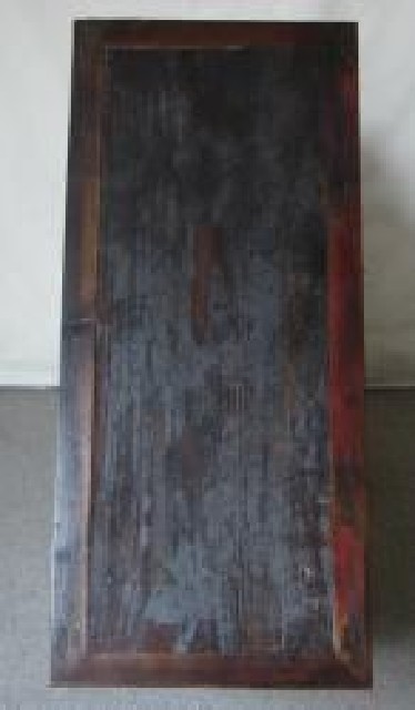 红四抽二门小柜|Red-lacquered small cabinet