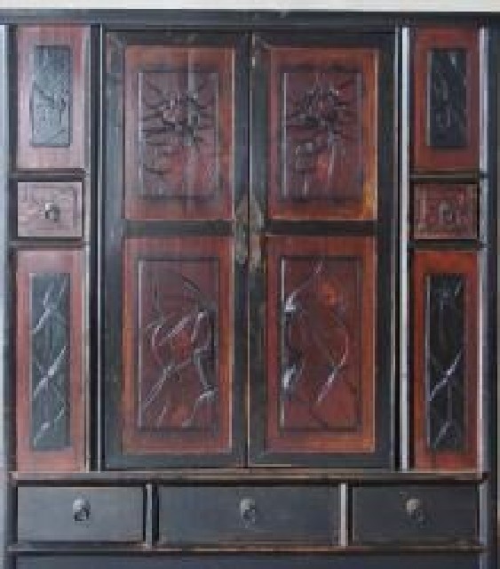 五抽二门大柜工厂|Big cabinet