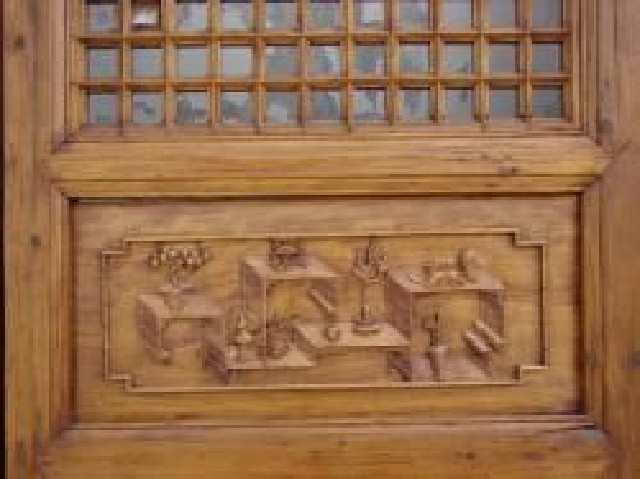 门花板|Carved doorboard