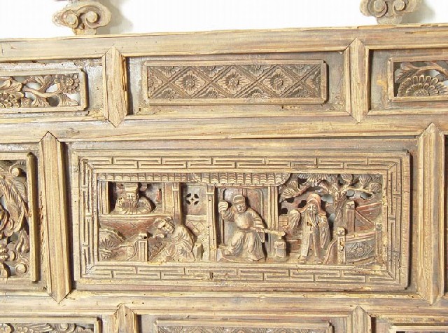 雕花挂屏|Carved hanging screen
