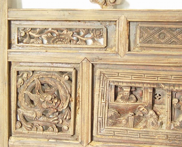雕花挂屏|Carved hanging screen