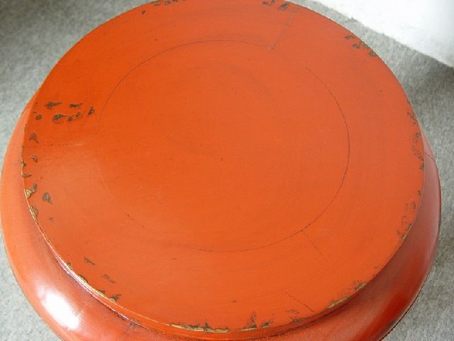 红三足圆凳|stool