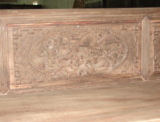 雕花排椅|Garden bench