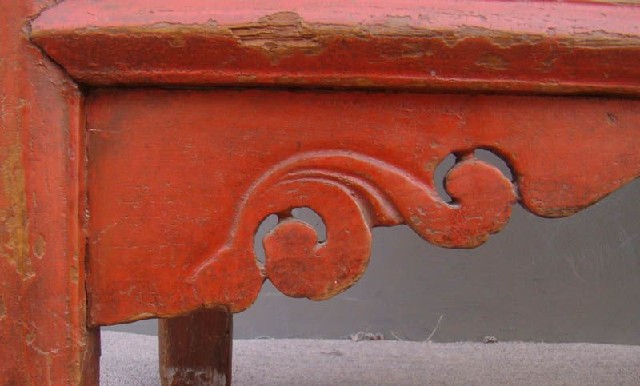 红漆佛柜工厂|Red-lacquered Buddism cabinet