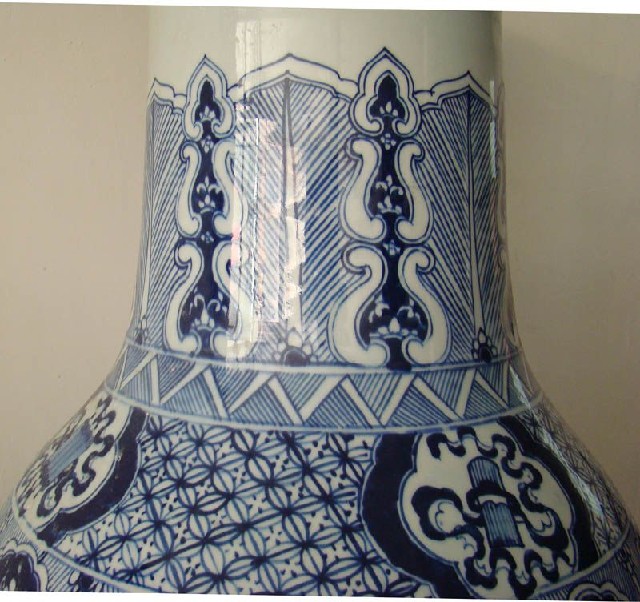 青花瓷花瓶|Blue-and white porcelain vase