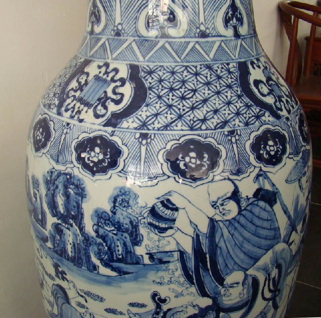 青花瓷花瓶|Blue-and white porcelain vase
