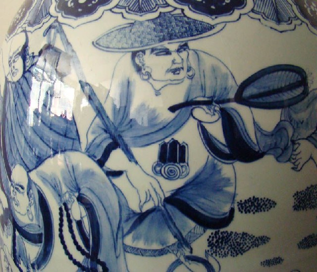 青花瓷花瓶|Blue-and white porcelain vase