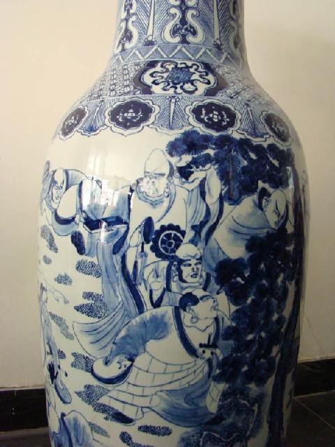 青花瓷花瓶|Blue-and white porcelain vase