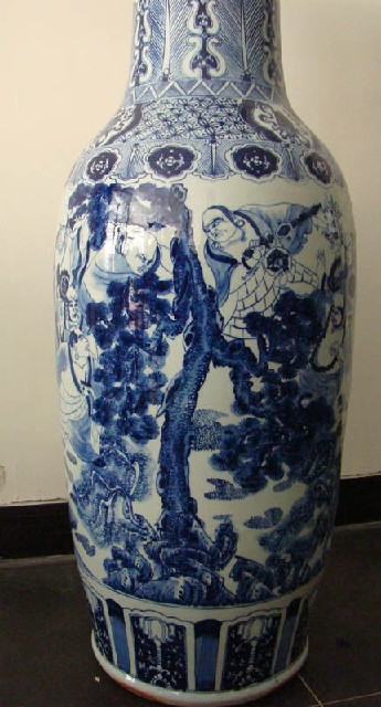 青花瓷花瓶|Blue-and white porcelain vase