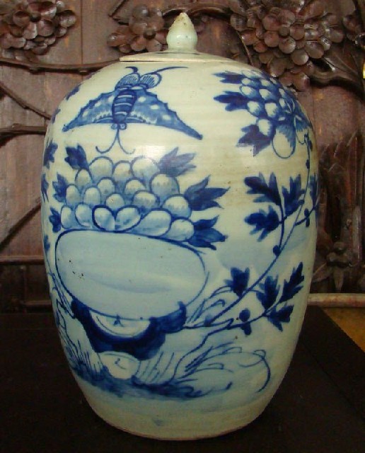 青花瓷罐|Blue-and white porcelain jar