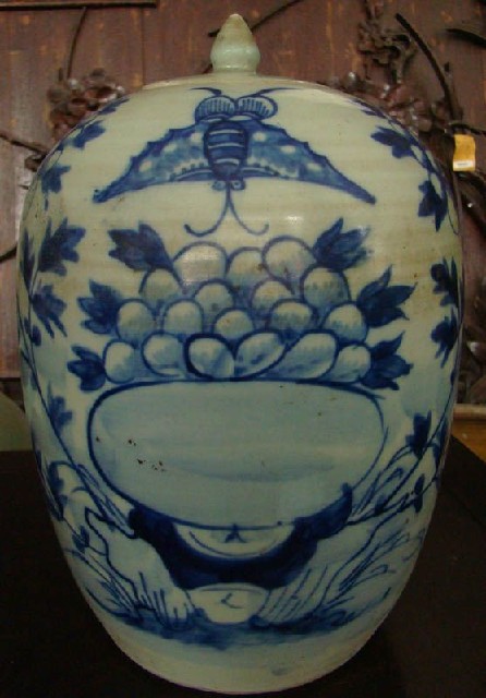 青花瓷罐|Blue-and white porcelain jar