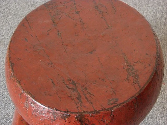红三足圆凳|stool