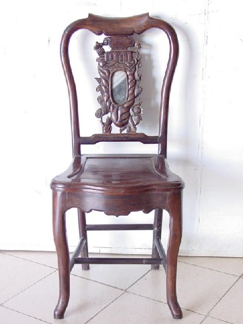 西式靠背椅|chair