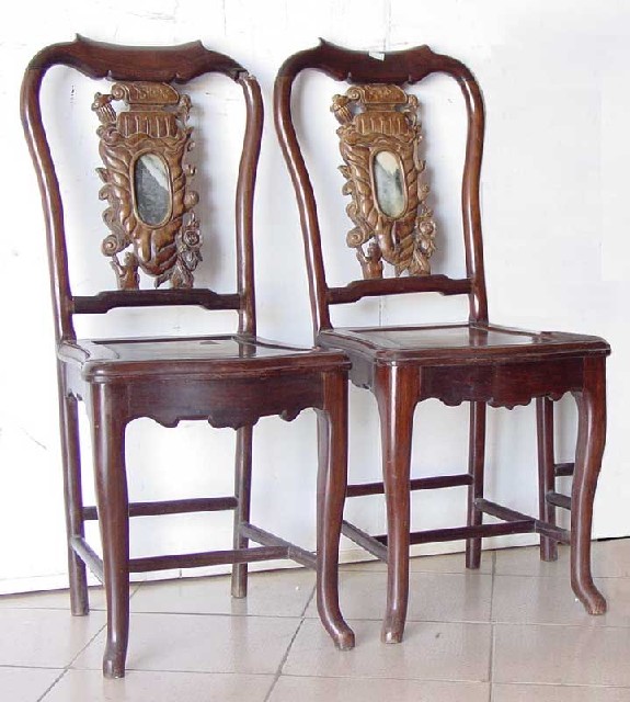 西式靠背椅|chair