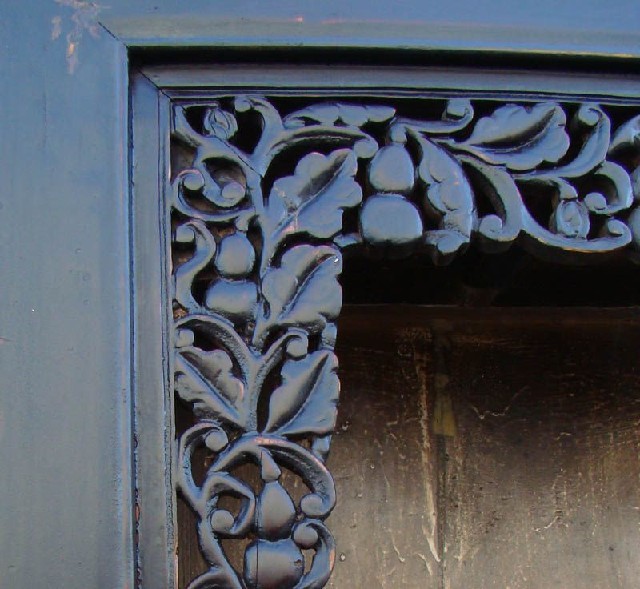 雕花书柜|Carved bookcase