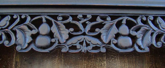 雕花书柜|Carved bookcase