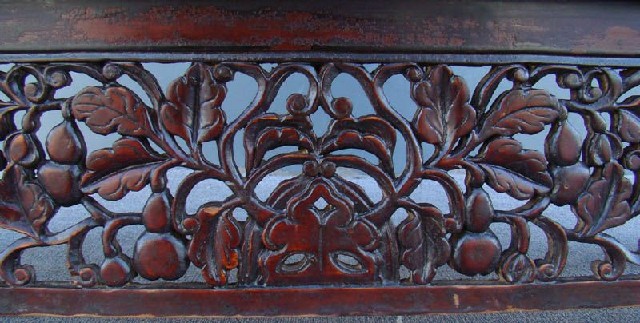 雕花书柜|Carved bookcase