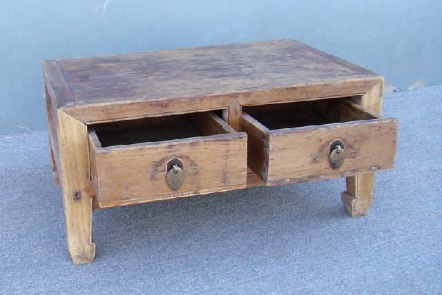 二抽炕桌|kang table with two drawers