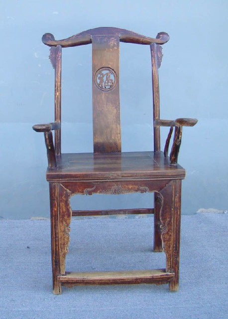 四出头官帽椅|Armchair with four protruding ends
