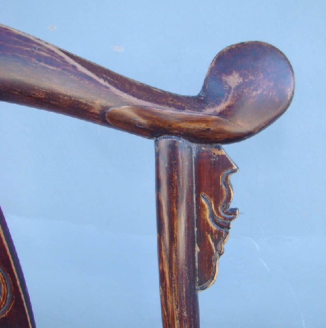 四出头官帽椅|Armchair with four protruding ends