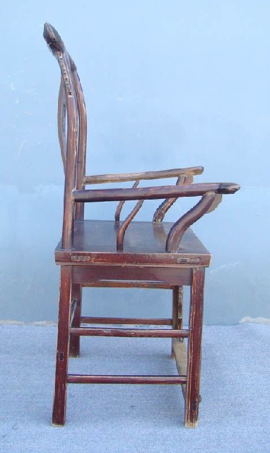 四出头官帽椅|Armchair with four protruding ends