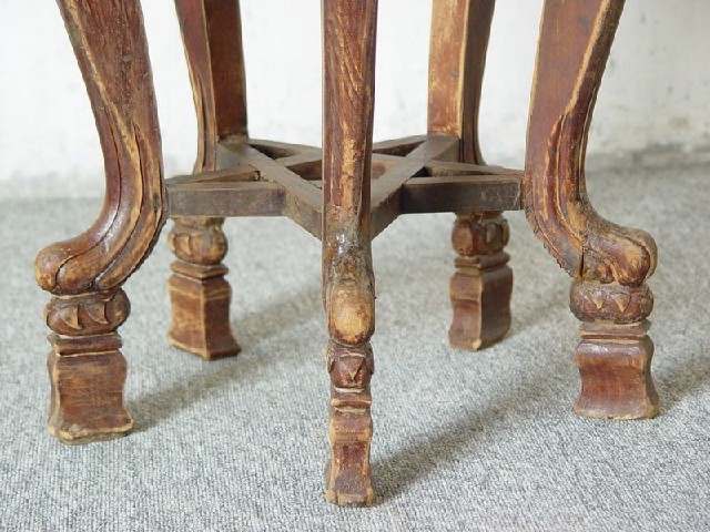 五足圆凳|stool