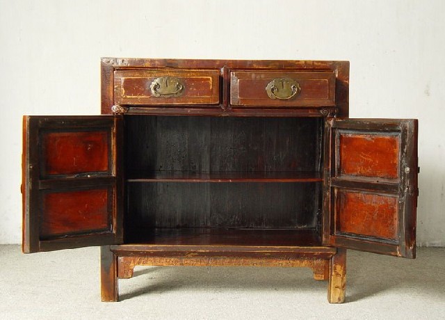 二抽二门小柜|Small cabinet w/two drawers and two doors