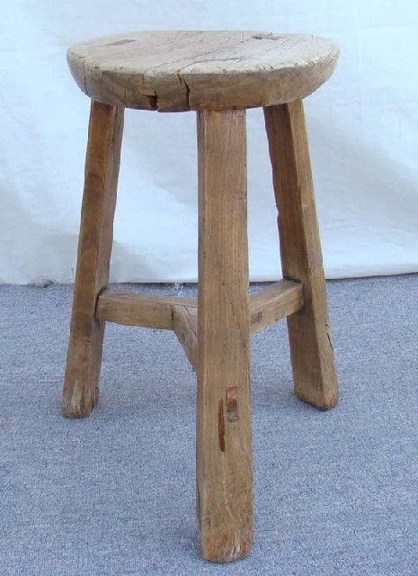 三足圆凳|Three-leg & round stool