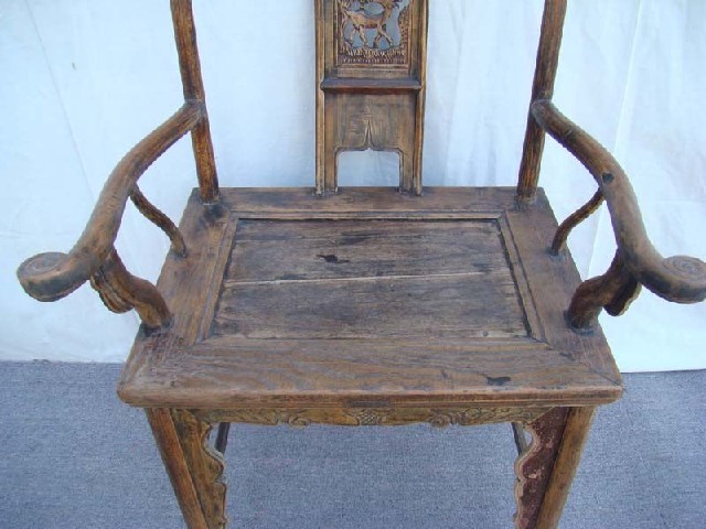 四出头官帽椅|Armchair with four protruding ends