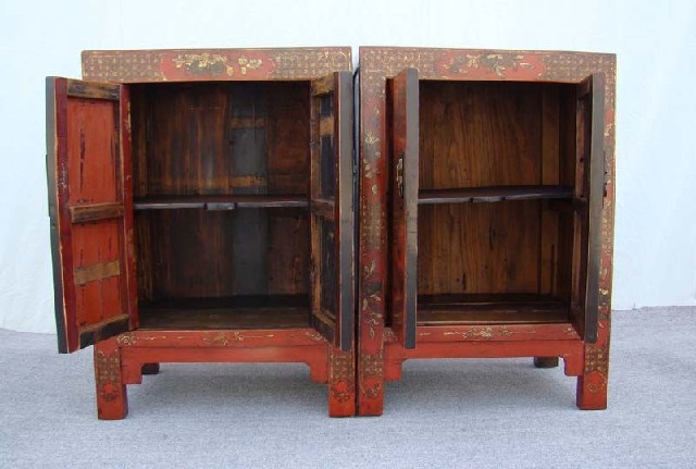 描金小柜工厂|Gold-painted/gilt small cabinet