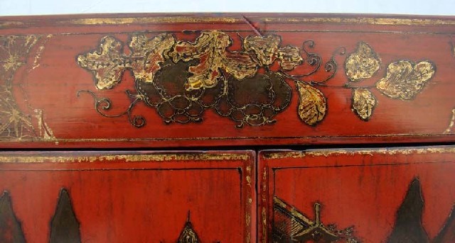 描金小柜工厂|Gold-painted/gilt small cabinet
