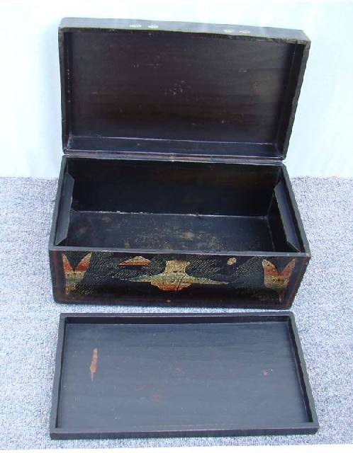描金小箱|Gold-painted/gilt small trunk