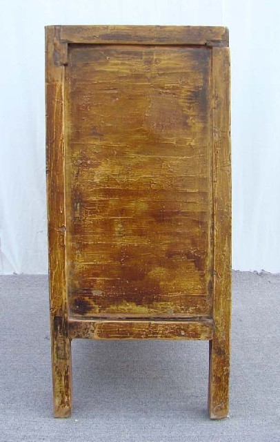 红漆二门小柜|Red-lacquered small cabinet