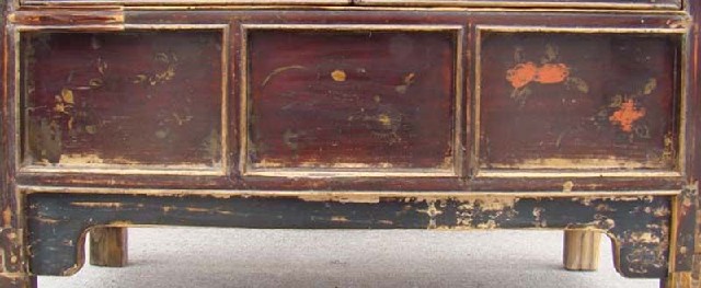 描彩二门小柜|Depict the color small cabinet with two gates