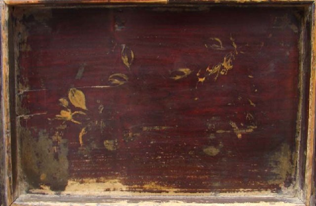 描彩二门小柜|Depict the color small cabinet with two gates