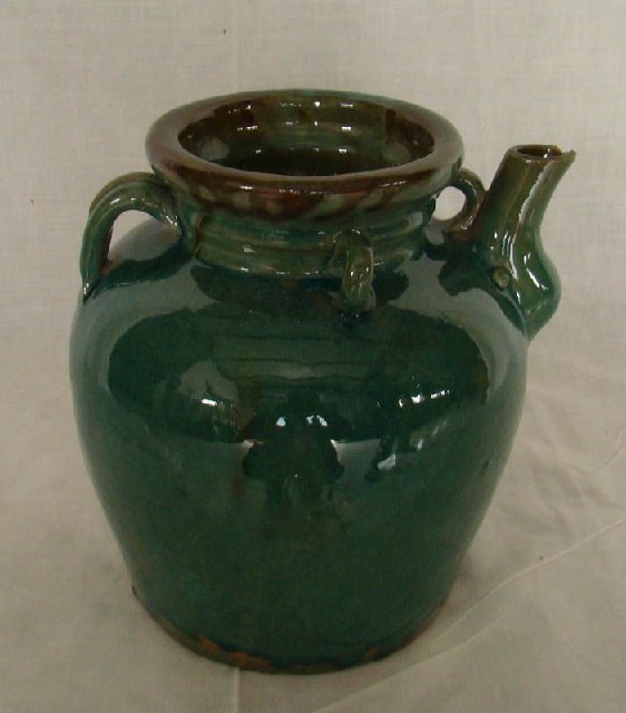 绿陶壶|pottery