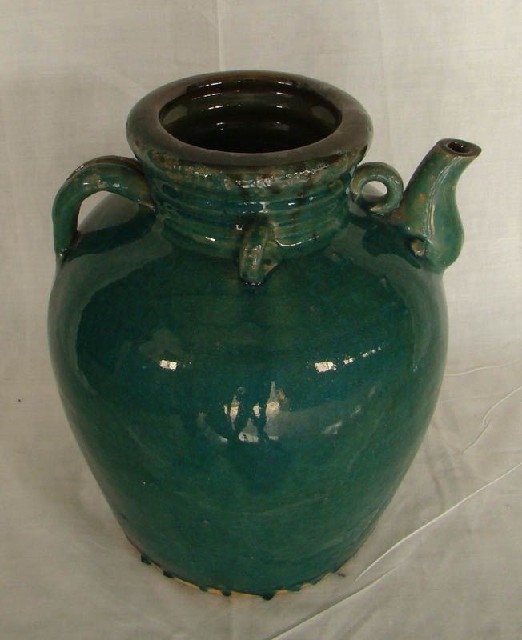 绿陶壶|pottery