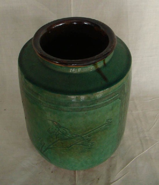 绿陶罐|Green pottery jar