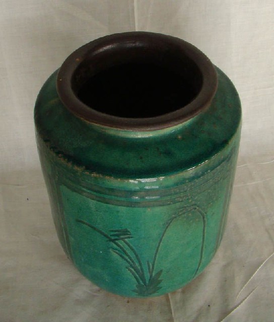 绿陶罐|Green pottery jar