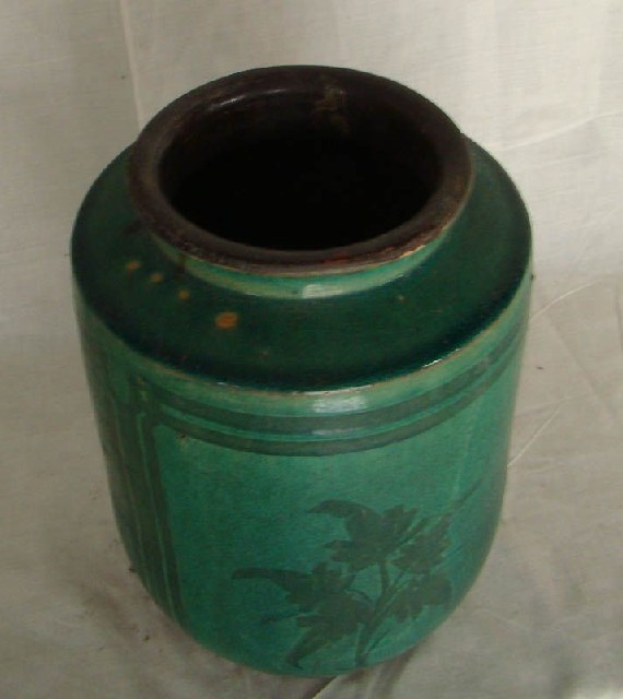 绿陶罐|Green pottery jar
