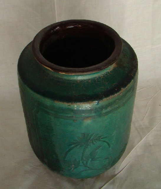 绿陶罐|Green pottery jar