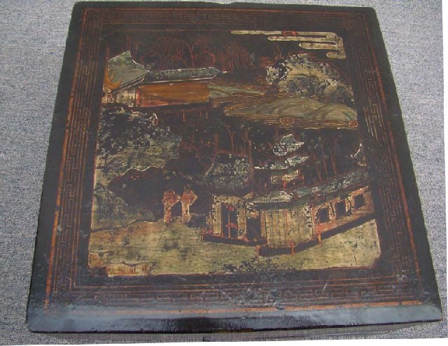 黑描彩方盒工厂|Black color depiction of the square box