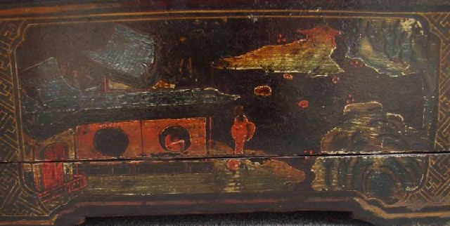 黑描彩方盒工厂|Black color depiction of the square box