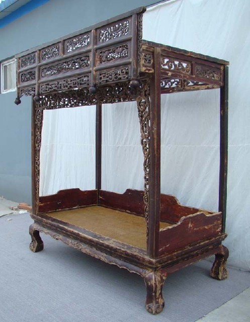 架子床|Canopy bed