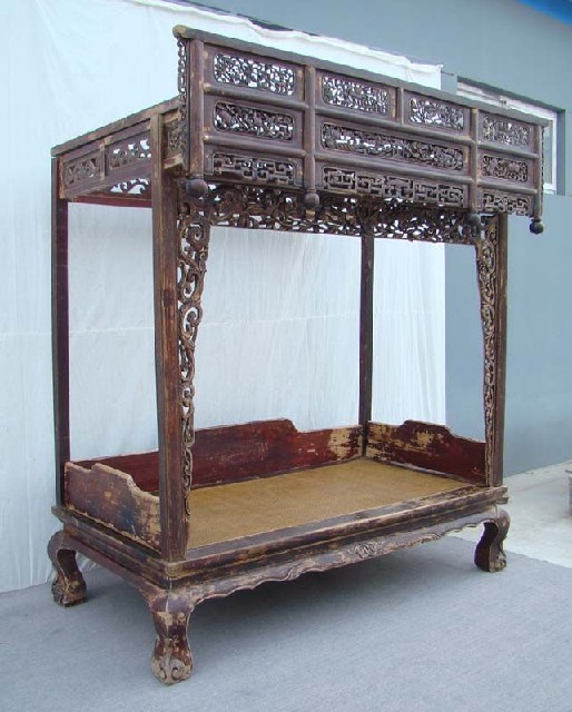 架子床|Canopy bed