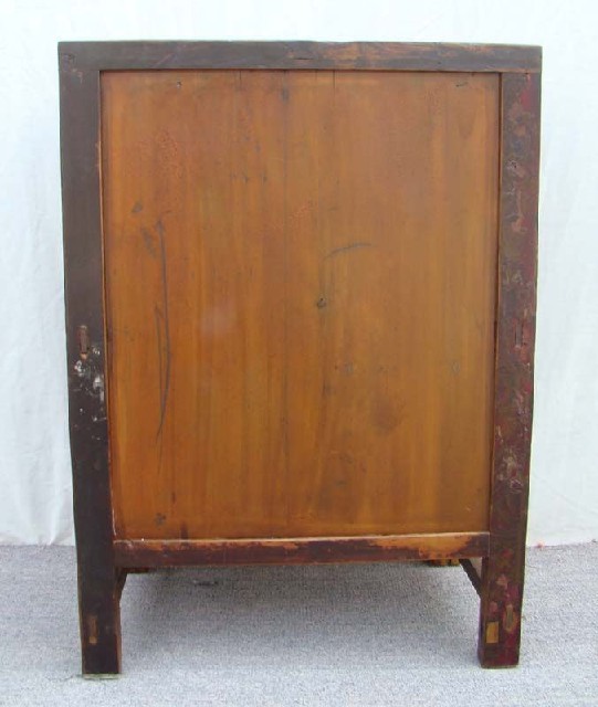 红描金小柜|Red &gilt small cabinet